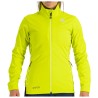 женская разминочная куртка Sportful Squadra WS W лимонно-жёлтая